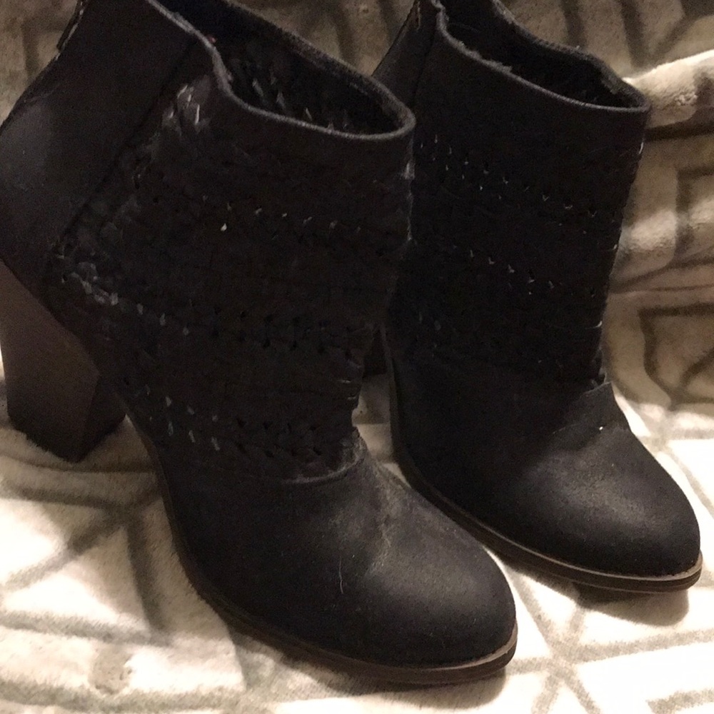 Fergalicious black booties